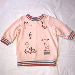 Hanna Andersson Girls Sweatshirt Sz 4